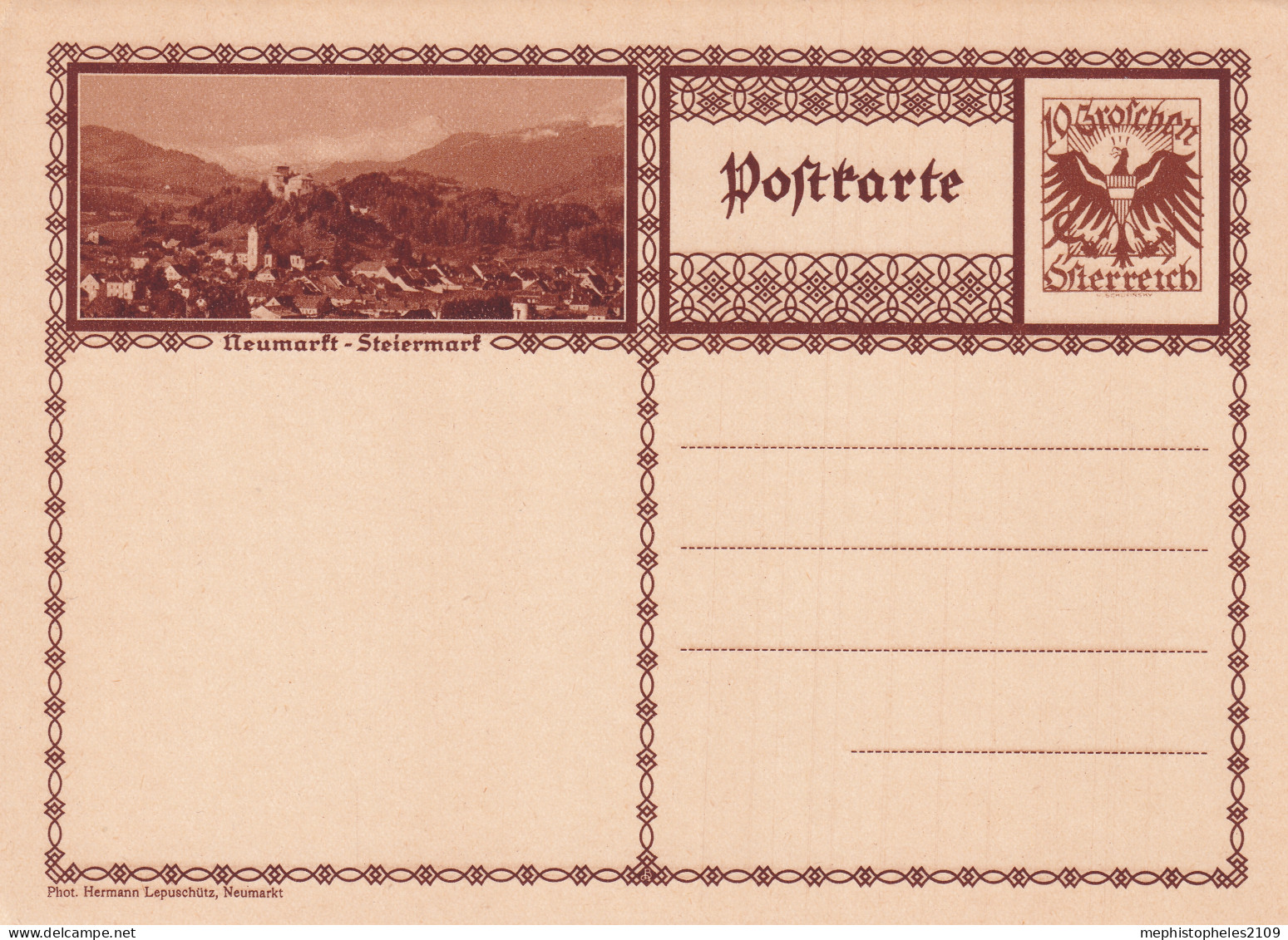 Postkarte Neumarkt - Steiermark - Unused / Fine Quality - Neumarkt