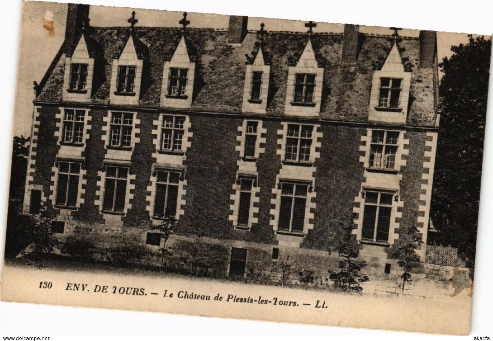 CPA Env. De TOURS - Le Chateau De PLESSIS-les-TOURS (227158) - La Riche