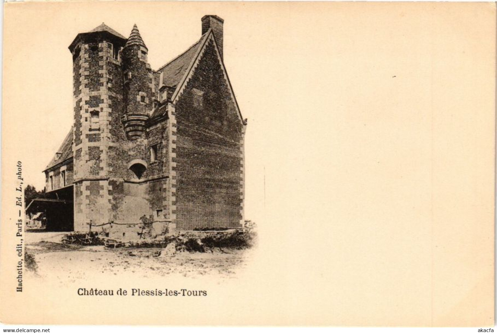 CPA Chateau De PLESSIS-les-TOURS (227152) - La Riche