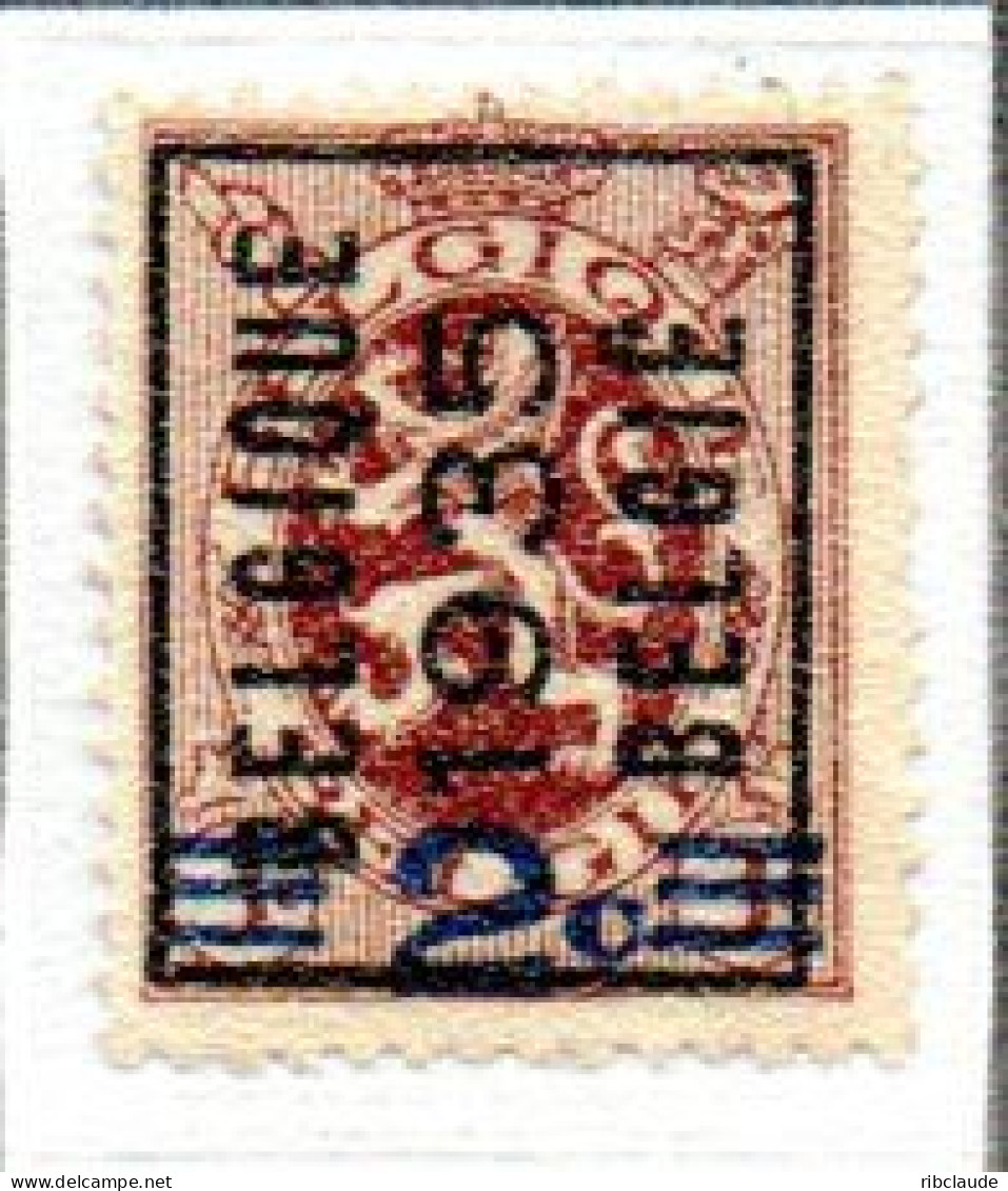 Préo Typo N°  286A - Typos 1929-37 (Heraldischer Löwe)