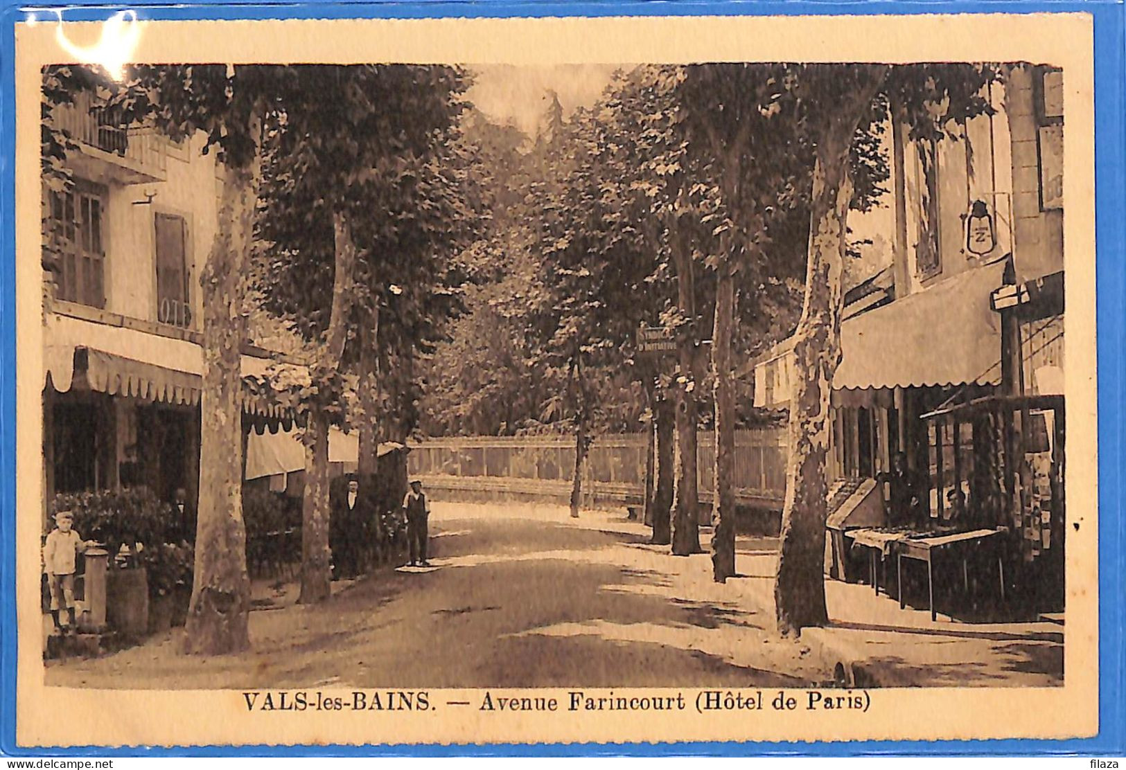 07 - Ardèche - Vals Les Bains - Avenue Fraincourt - Hotel De Paris (N12739) - Vals Les Bains