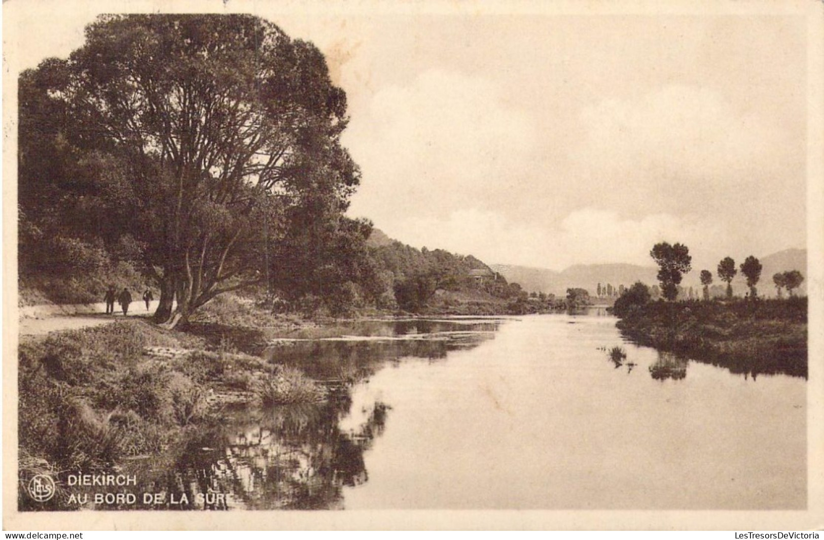 LUXEMBOURG - Diekirch - Au Bord De La Sûre - Carte Postale Ancienne - Diekirch