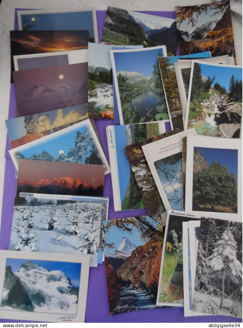 ** Lot De + De 150 CPM ** De MONTAGNE FRANCE Majorité Des ALPES Type Drouille Montagnes Neige - 100 - 499 Cartes