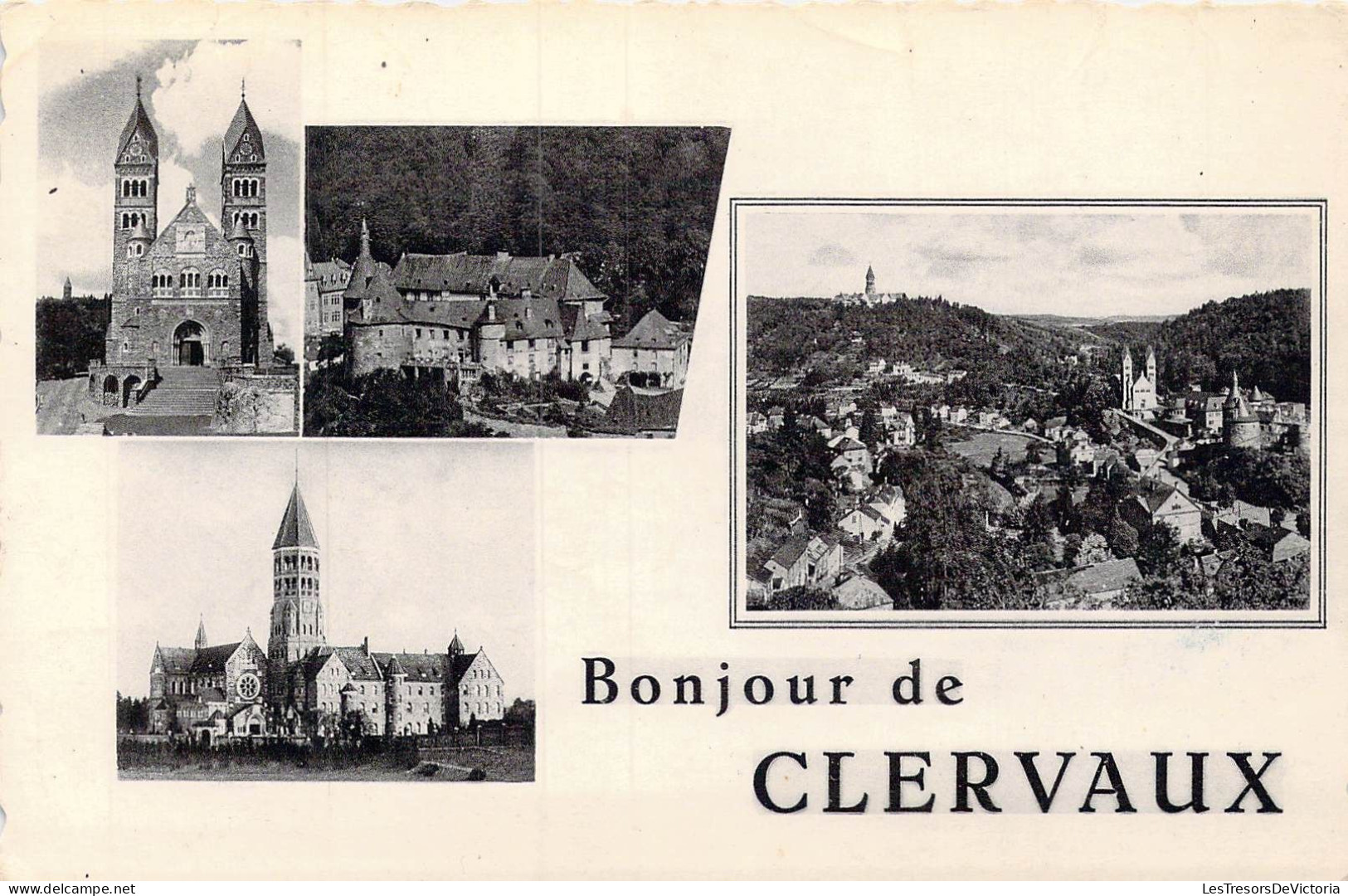 LUXEMBOURG - Bonjour De Clervaux - Carte Postale Ancienne - Clervaux