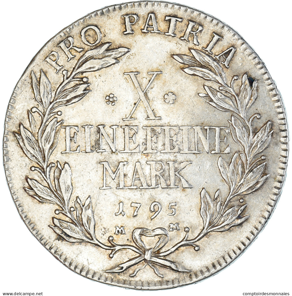 Monnaie, Etats Allemands, WURZBURG, Georg Karl, Thaler, 1795, Würzburg, TB+ - Taler Et Doppeltaler