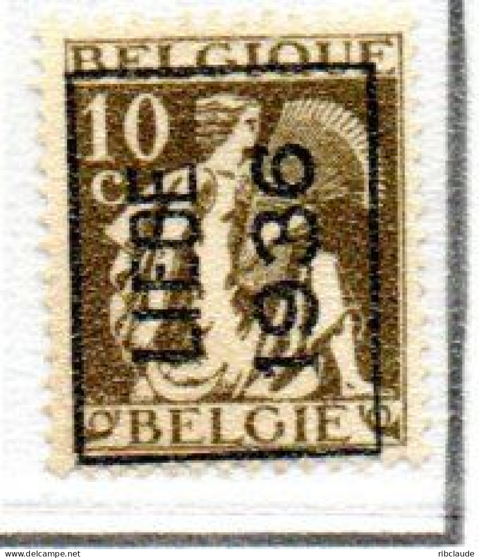 Préo Typo N°  306A  -  307A - Tipo 1932-36 (Ceres E Mercurio)