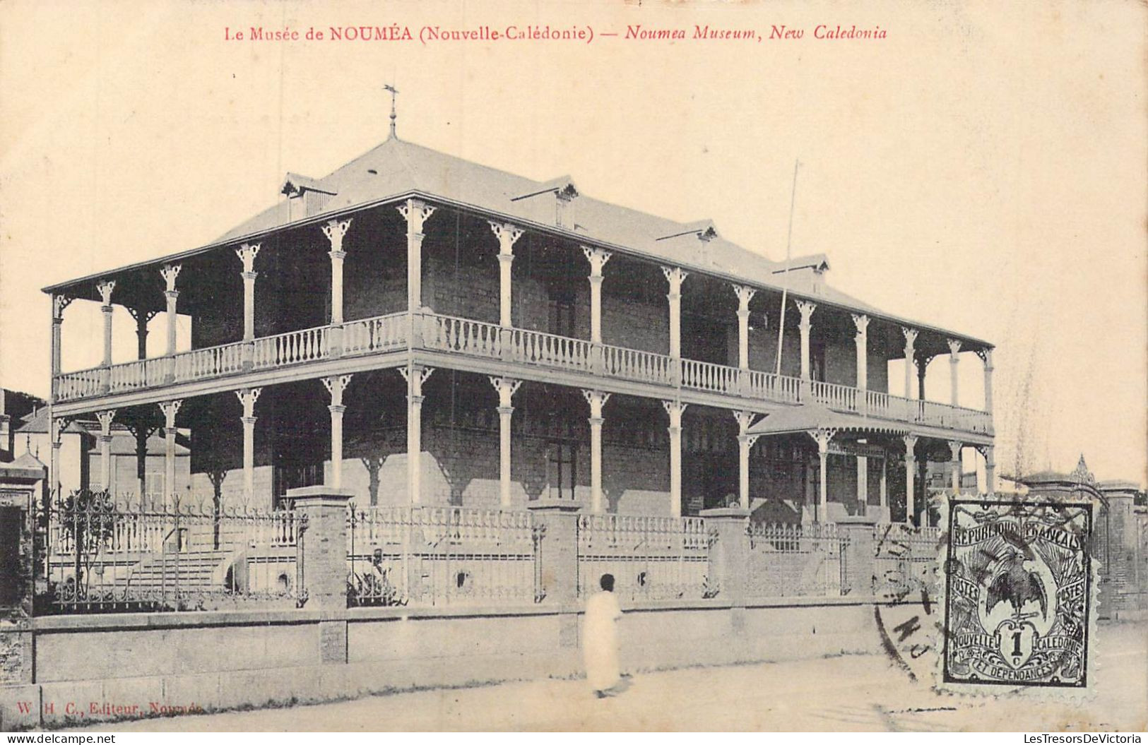 FRANCE - Nouvelle Calédonie - Nouméa - Le Musée De Nouméa - Carte Postale Ancienne - Nouvelle Calédonie