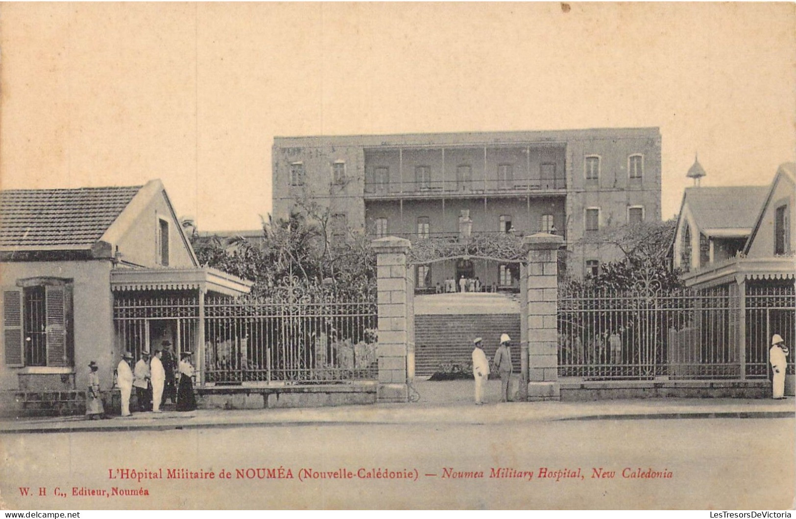 FRANCE - Nouvelle Calédonie - Nouméa - L'Hôpital Militaire De Nouméa - Carte Postale Ancienne - Nouvelle Calédonie