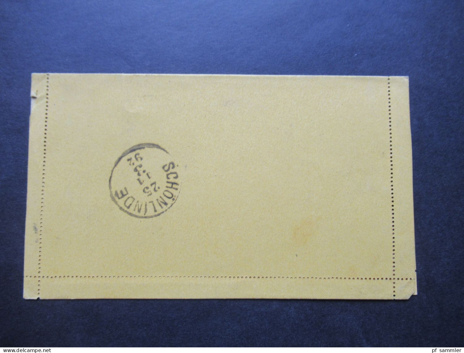 Italien 1892 Ganzsache Kartenbrief K1 Mit Zusatzfrankatur Auslandsverwendung Nach Österreich Schönline Mit Ank. Stempel - Ganzsachen