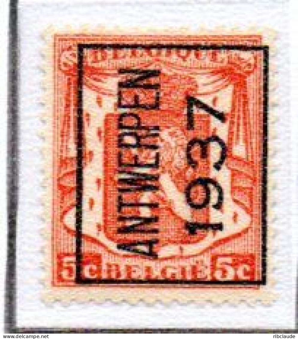 Préo Typo N°322-A , 323-A , - Typo Precancels 1936-51 (Small Seal Of The State)