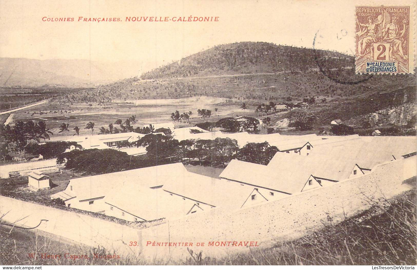 FRANCE - Nouvelle Calédonie - Pénitentier De Montravel  - Carte Postale Ancienne - Nouvelle Calédonie