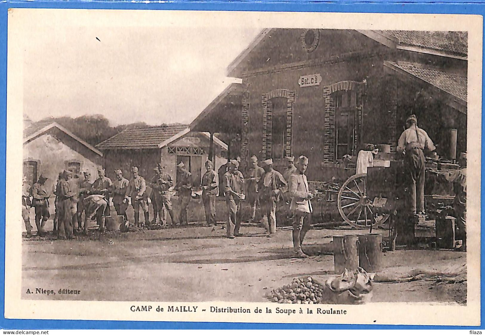 10 - Aube - Champ De Mailly - Distribution De La Soupe A La Roulante (N12764) - Autres & Non Classés