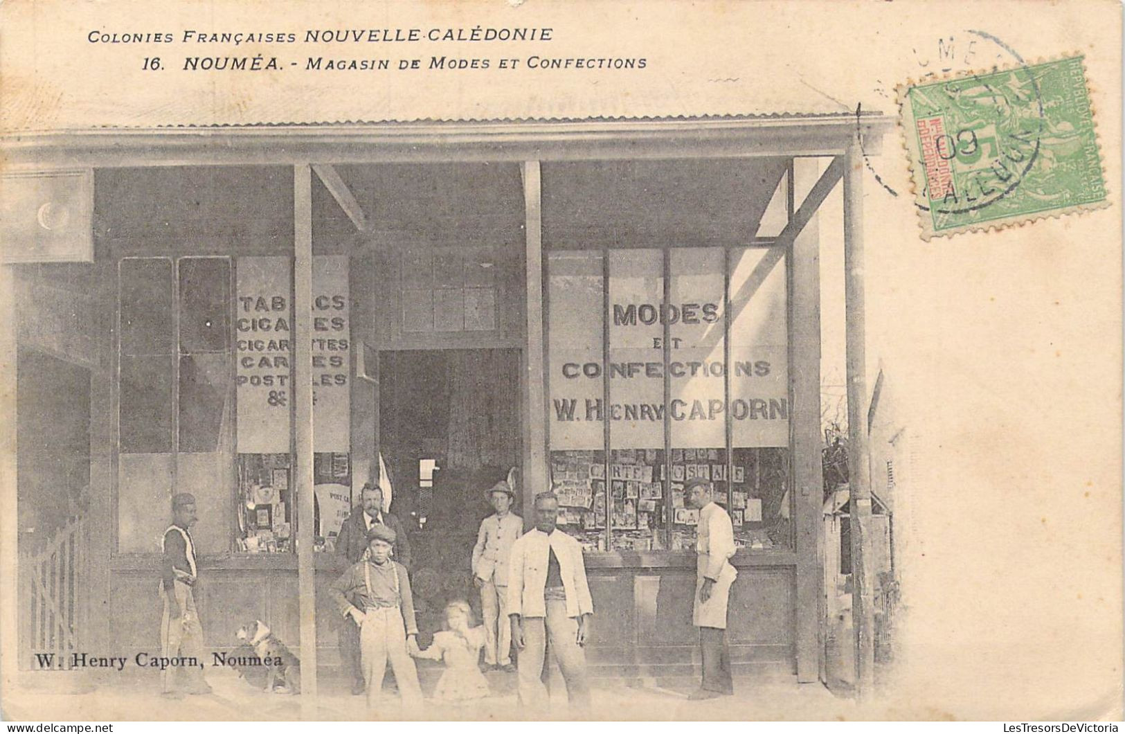 FRANCE - Nouvelle Calédonie - Nouméa - Magasin De Modes De Confections - Carte Postale Ancienne - Nouvelle Calédonie