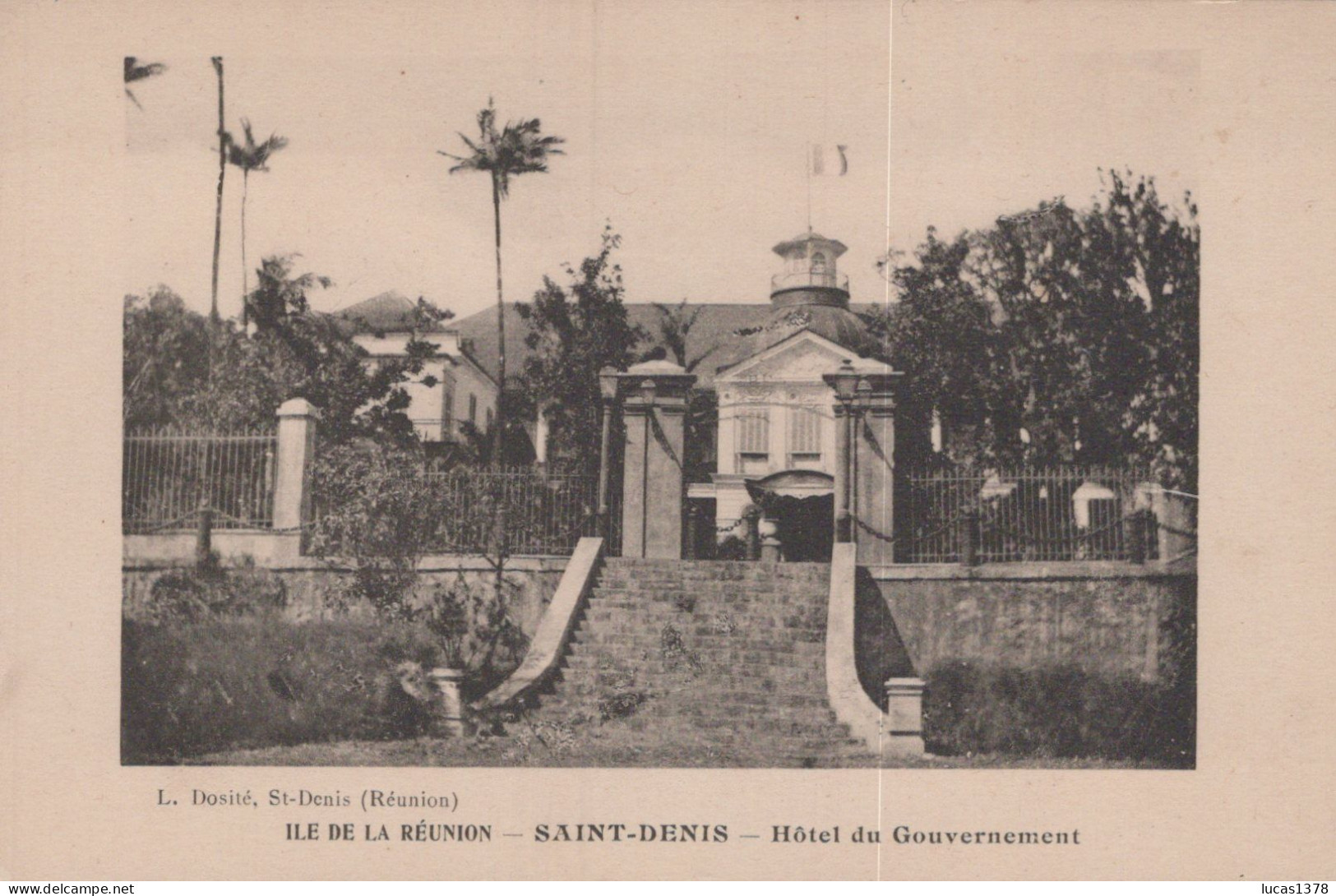 LA REUNION / SAINT DENIS / HOTEL DU GOUVERNEMENT - Réunion