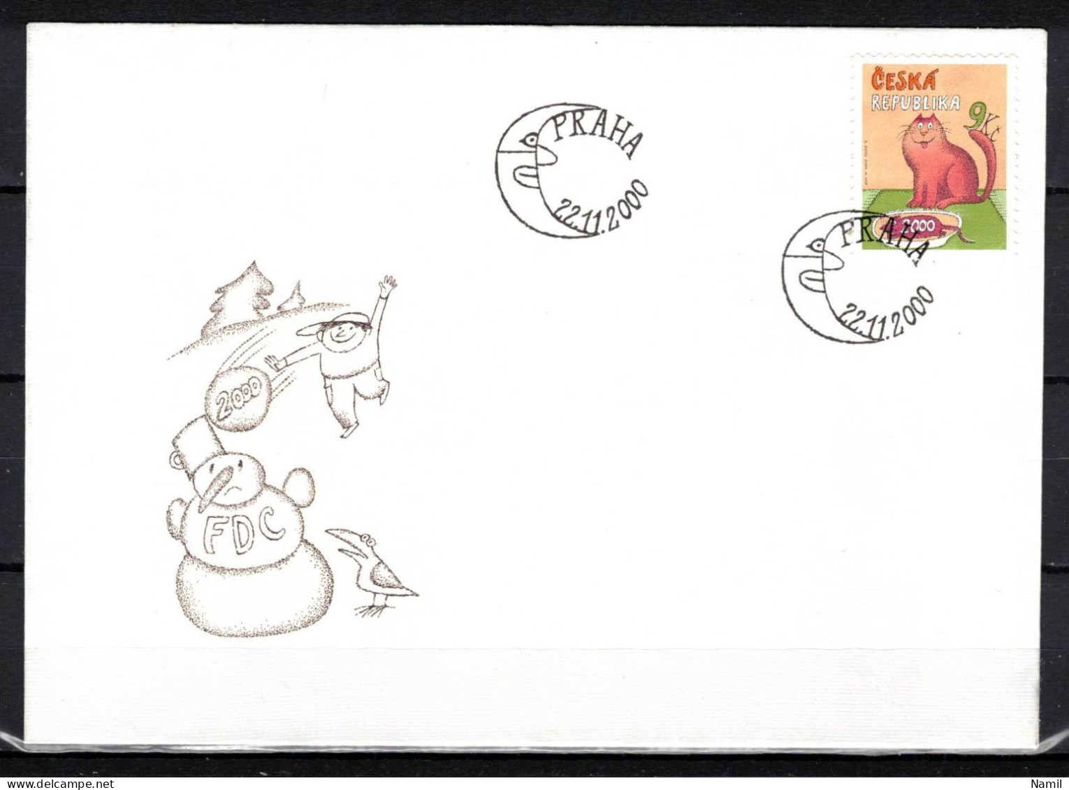 Tchéque République 2000 Mi 278, Envelope Premier Jour - FDC