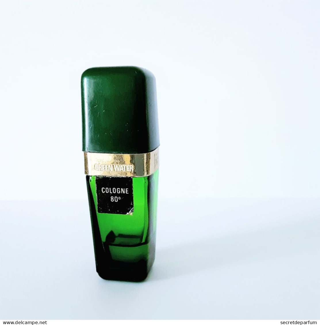 Miniatures De Parfum   AFTER SHAVE  GREEN WATER  De  JACQUES FATH   PRESQUE VIDE - Miniatures Hommes (sans Boite)