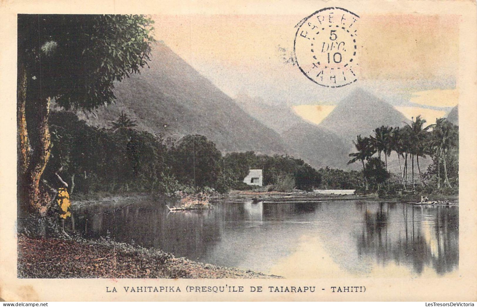 FRANCE - Polynésie Française - Tahiti - La Vahitapika ( Presqu'ile De Taiarapu ) - Carte Postale Ancienne - Polynésie Française