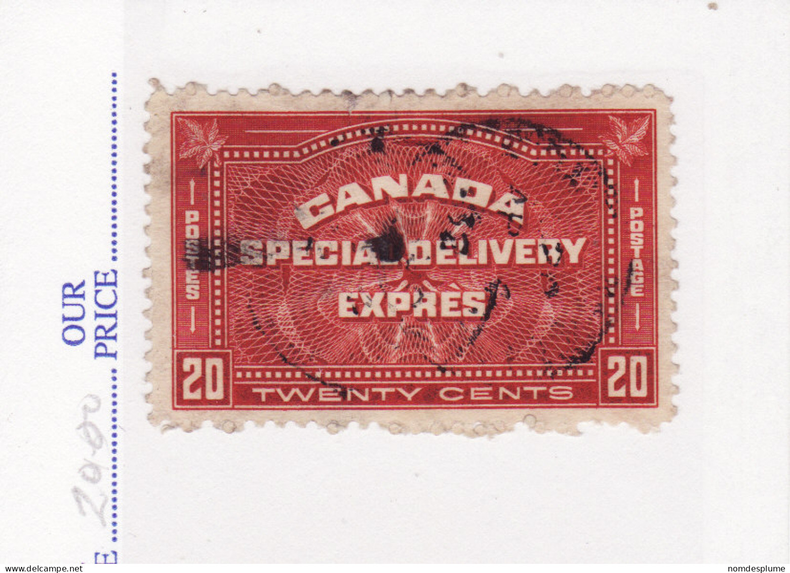 4440) Canada SD Special Delivery - Express