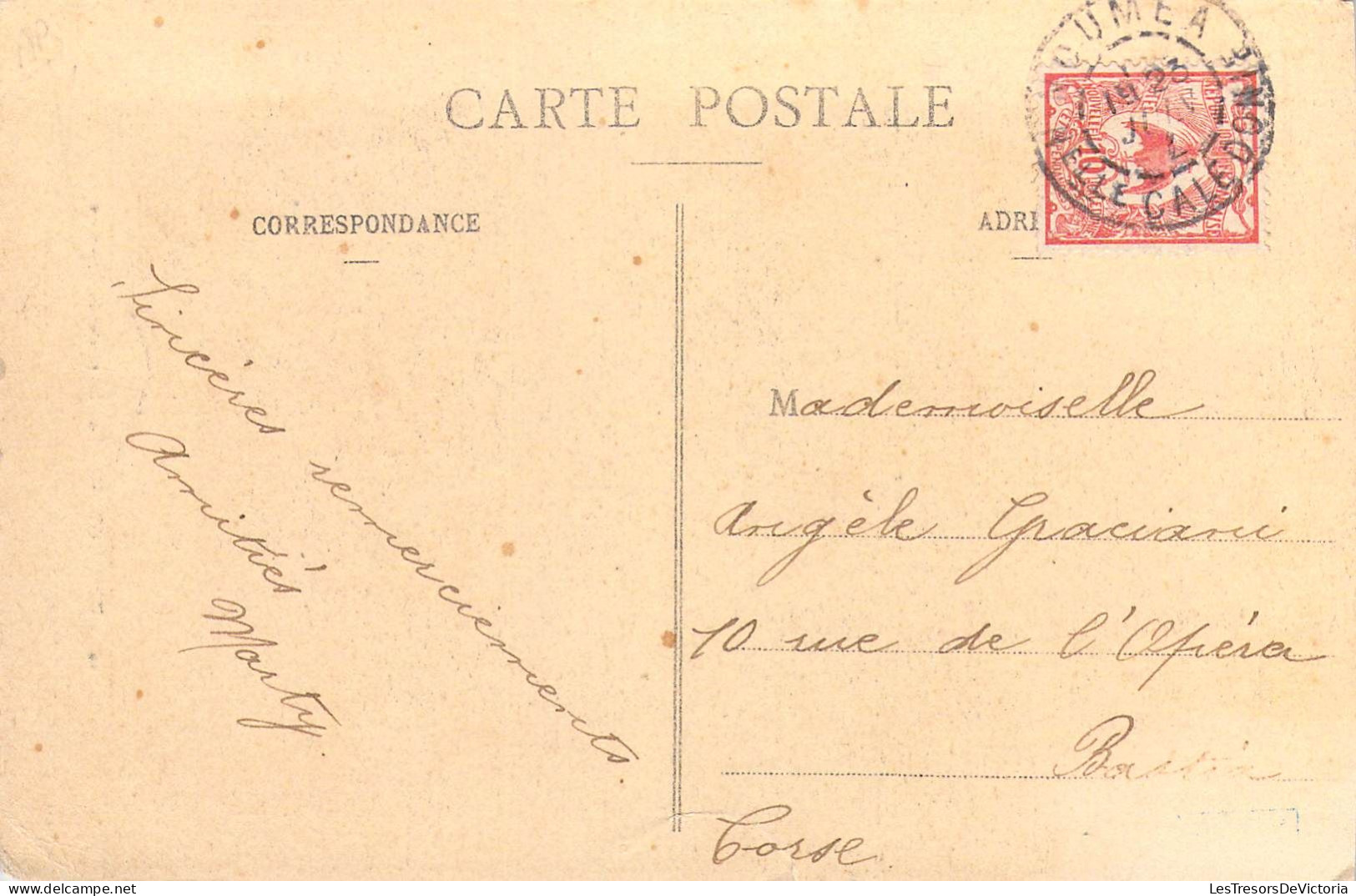 FRANCE - Nouvelle-Calédonie - Hienghène - Sur La Route De Tipindjé - Carte Postale Ancienne - Nouvelle Calédonie