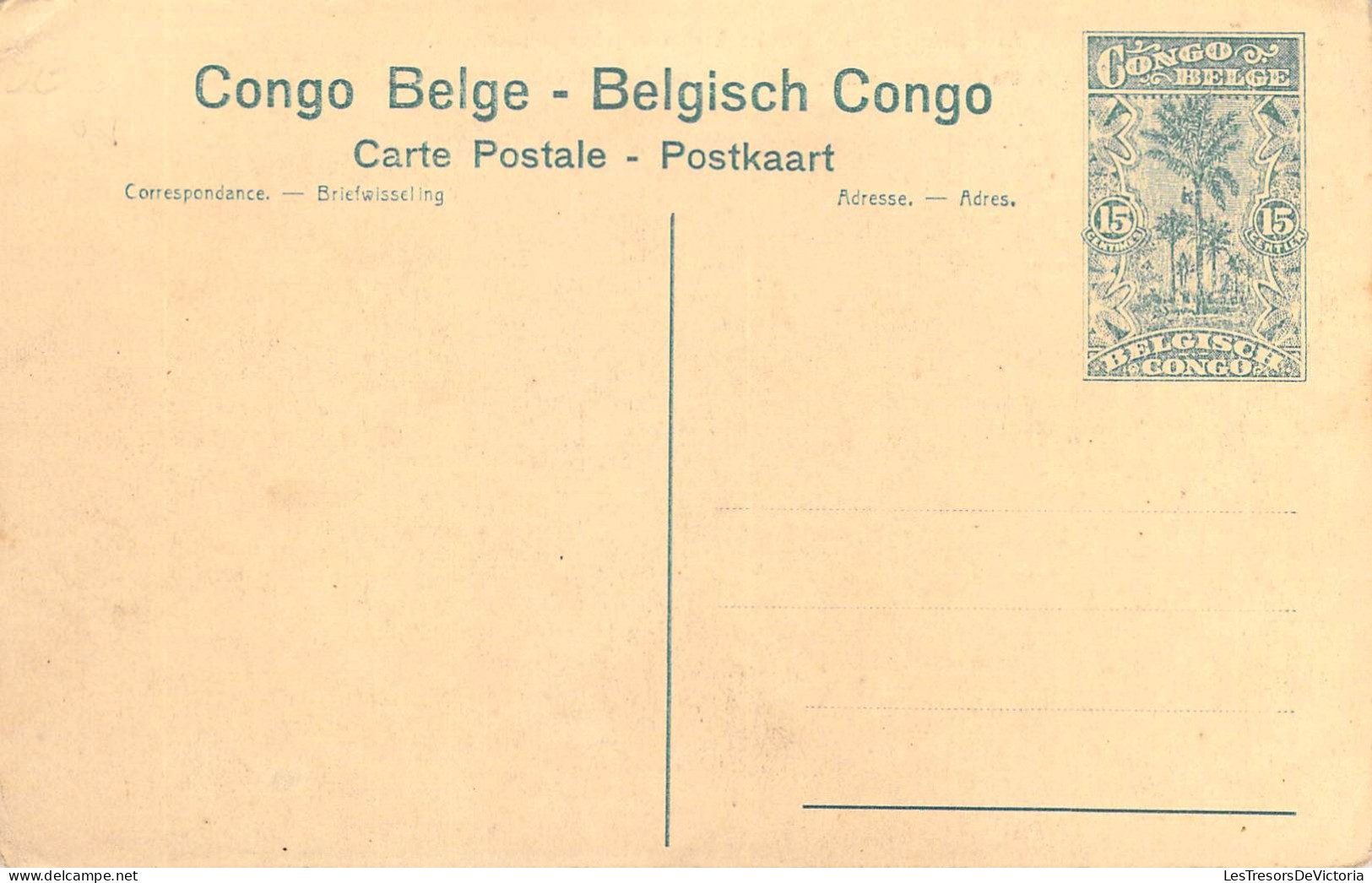 CONGO BELGE - Le Ministre Des Colonies à Une Mission Protestante - Carte Postale Ancienne - Congo Belga