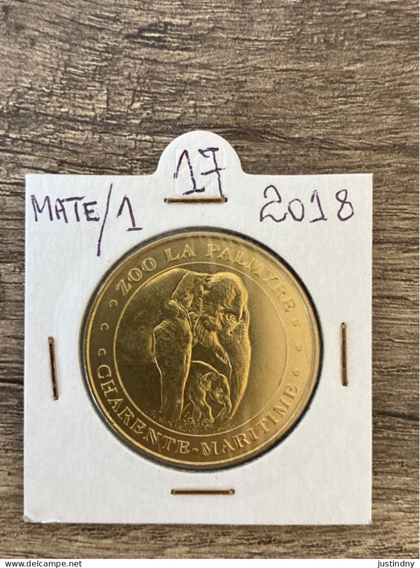 Monnaie De Paris Jeton Touristique - 17 - Les Mathes - Zoo La Palmyre 2018 - 2018