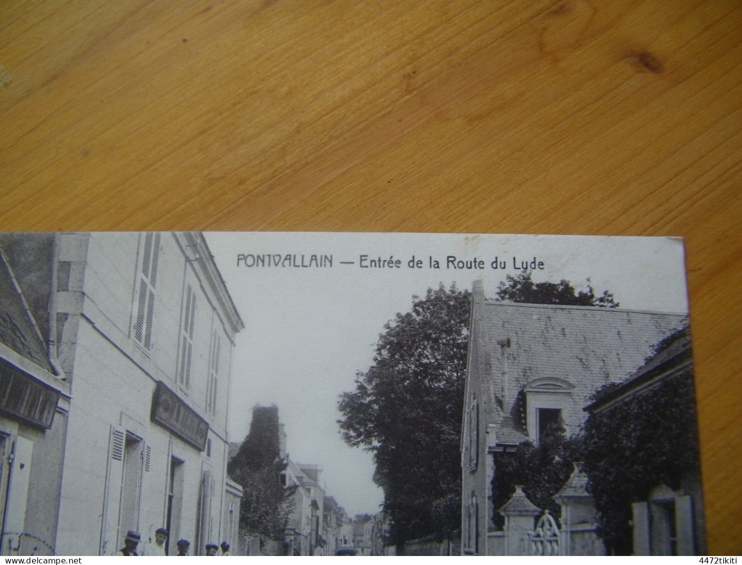 CPA - Pontvallain (72) - Entrée De La Route Du Lude - Maison Morin - 1911 - SUP (GZ 90) - Pontvallain