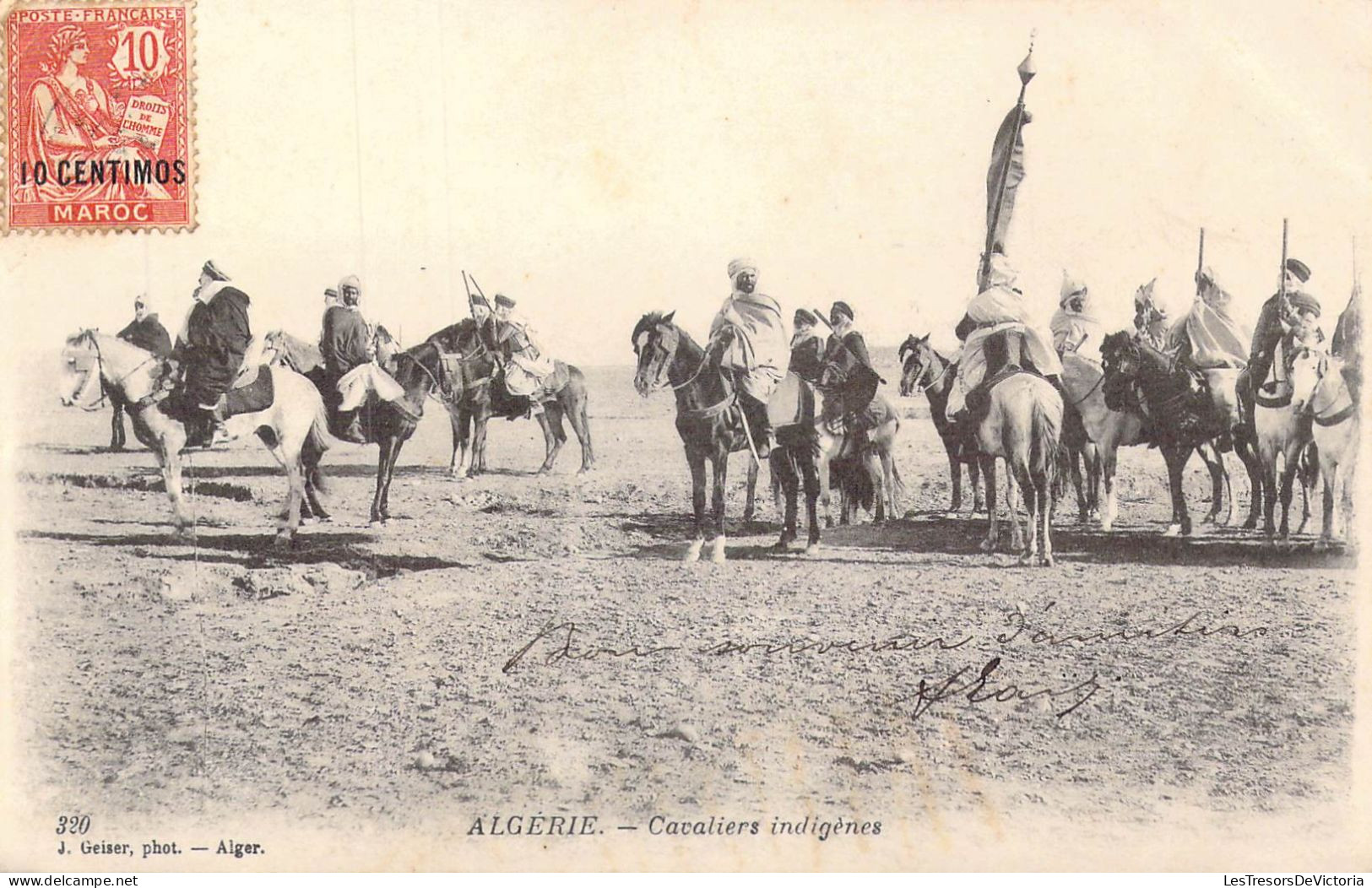ALGERIE - Cavaliers Indigènes - Carte Postale Ancienne - Autres & Non Classés