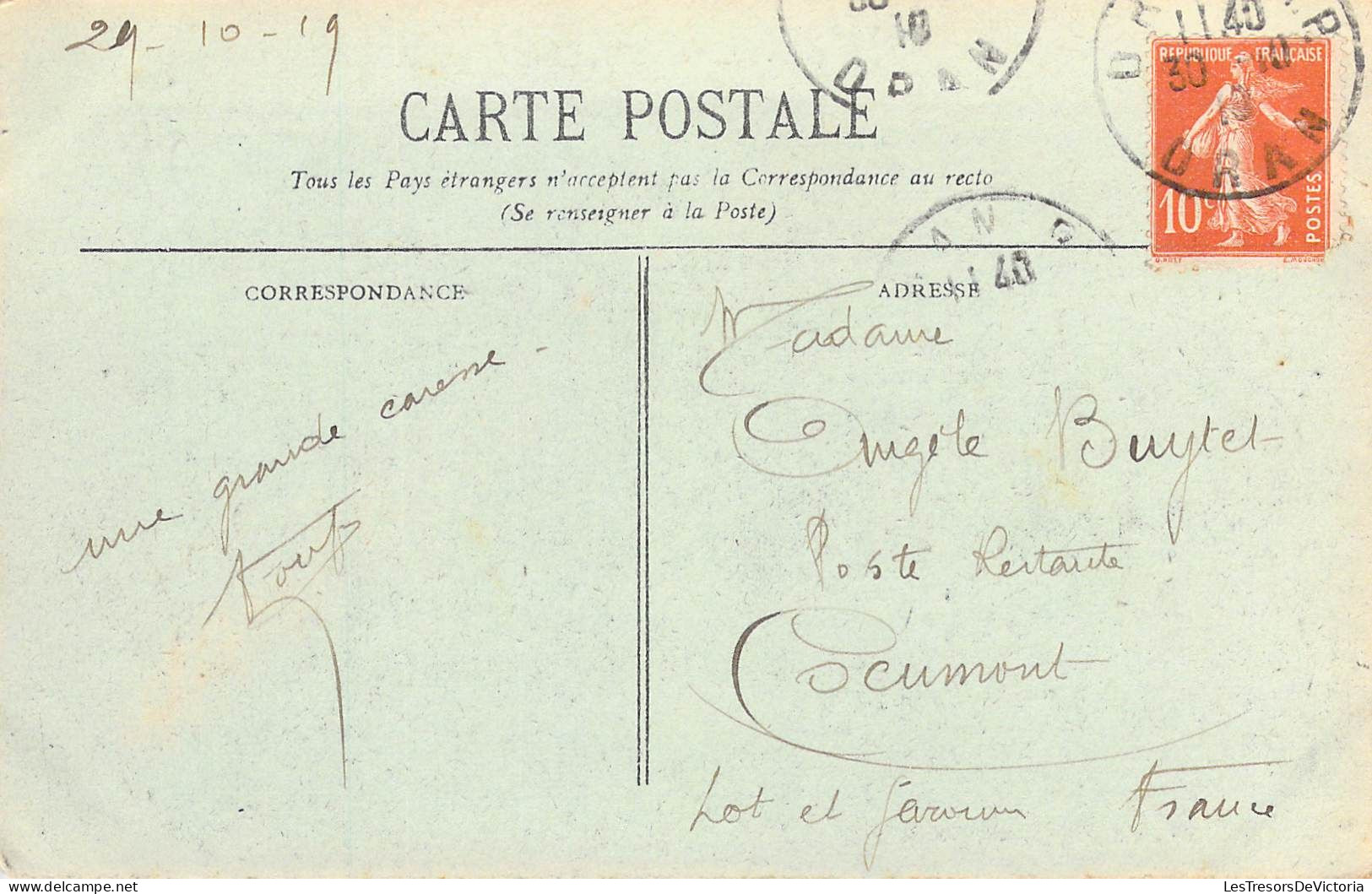 ALGERIE - Alger - Vue Générale - Carte Postale Ancienne - Algiers