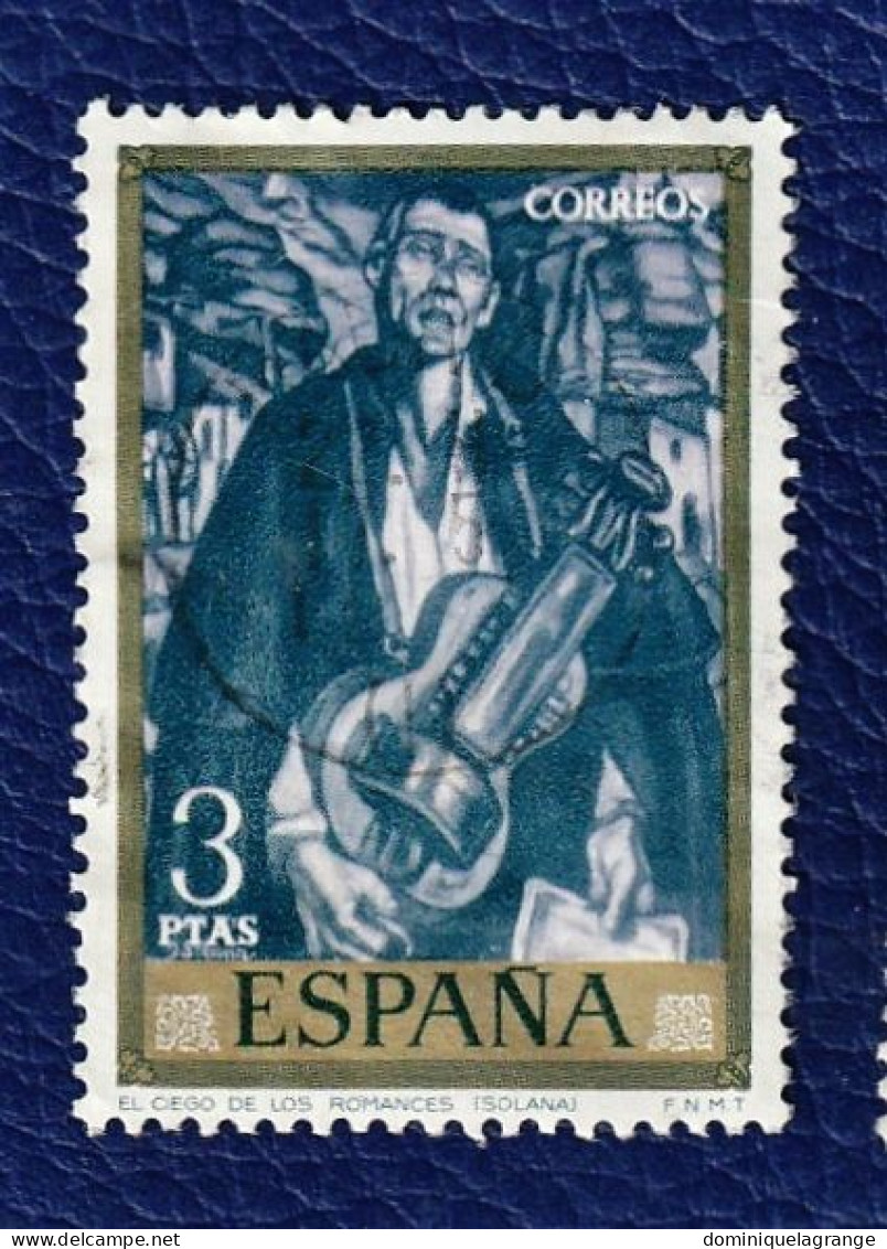 8 timbres d'Espagne de 1955 à 1974