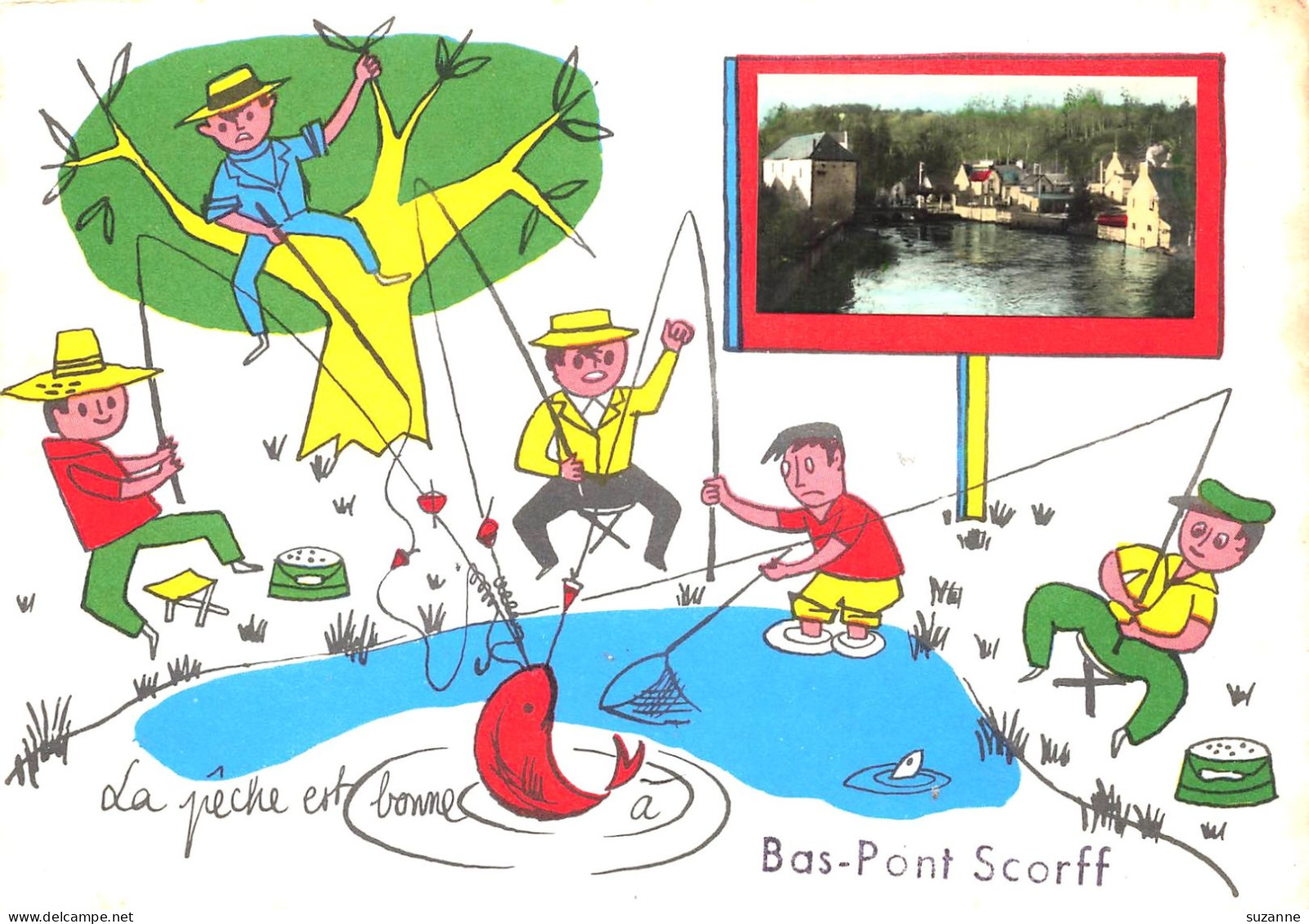 BAS PONT-SCORFF - La Pêche Est Bonne - Pont Scorff