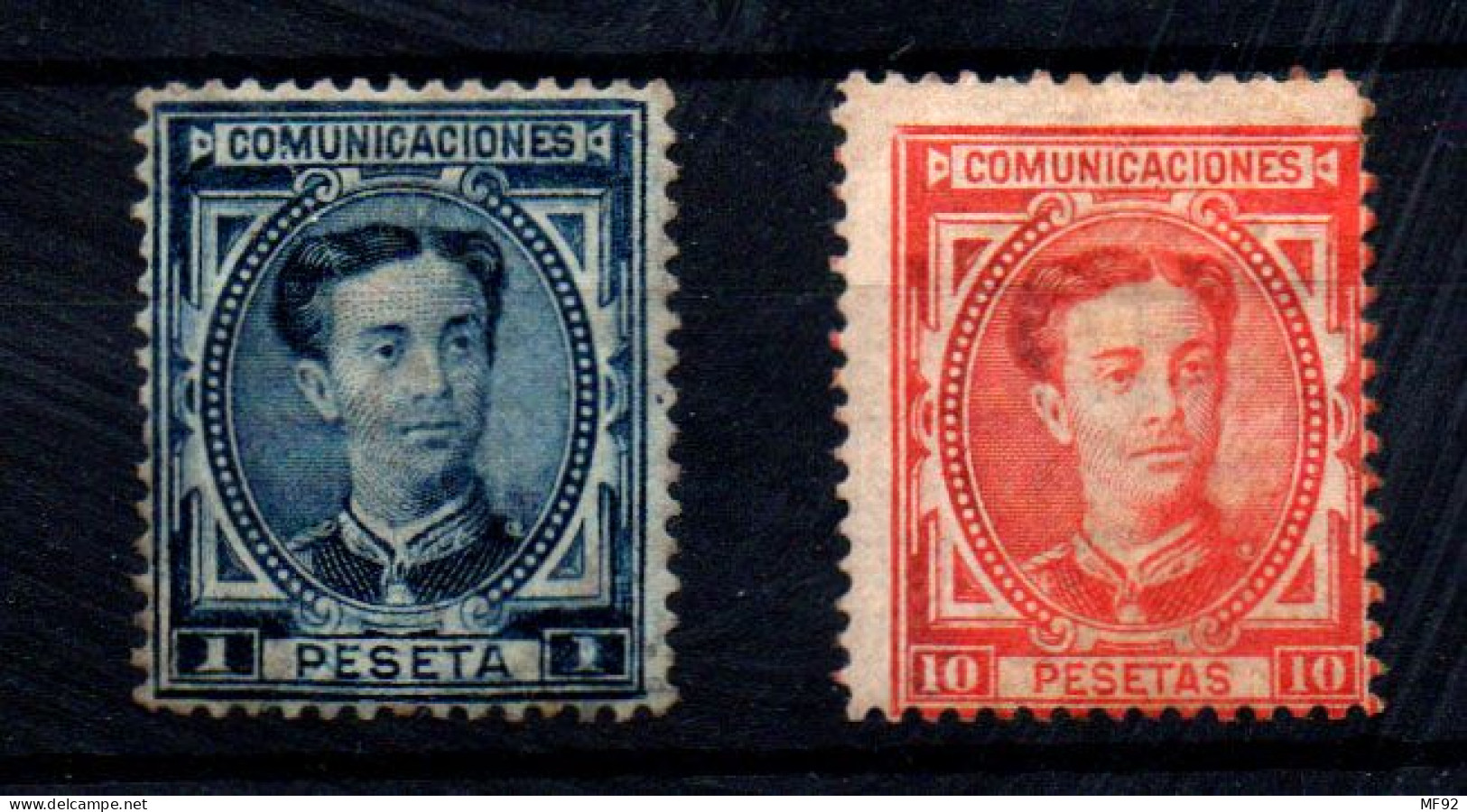 España Nº 180, 182. Año 1876 - Neufs