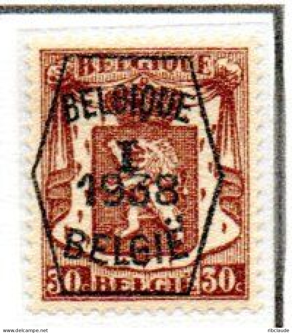 Préo Typo N°333 à 338 - Typo Precancels 1936-51 (Small Seal Of The State)