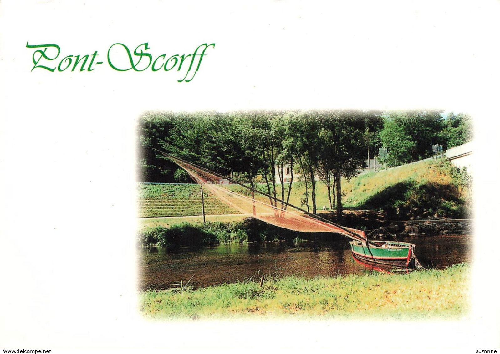 PONT-SCORFF - Pêche Au CARRELET Sur Le " Bateau à BIBI " IMPRIM'ART éd. - Pont Scorff