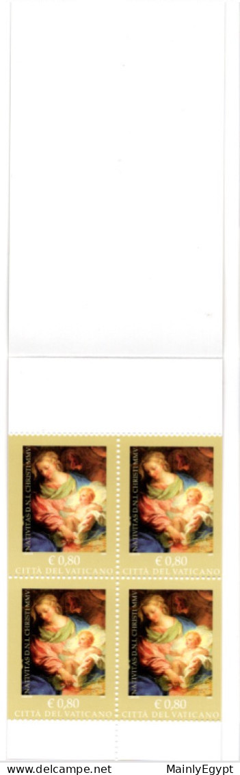 VATICAN Booklet 2005 Complete, Christmas - Waiting Virgin And Child  #F154 - Carnets