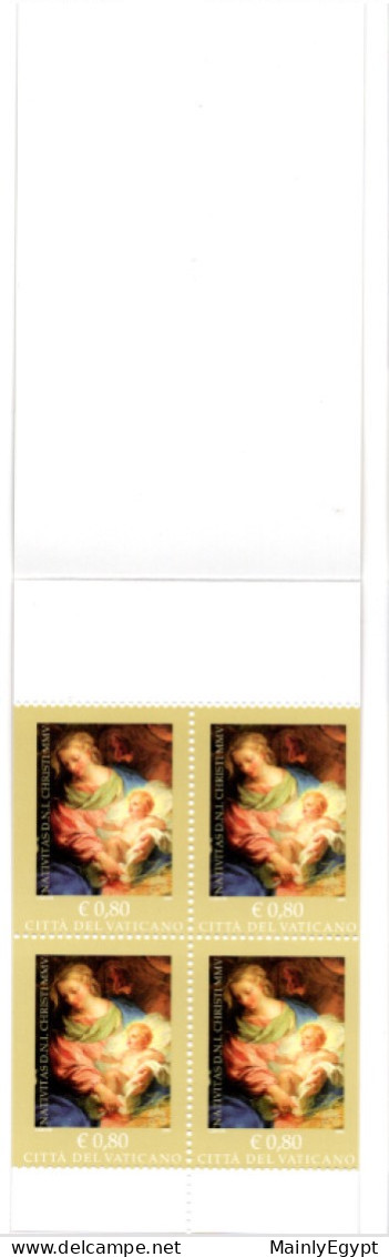 VATICAN Booklet 2005 Complete, Christmas - Waiting Virgin And Child  #F154 - Markenheftchen