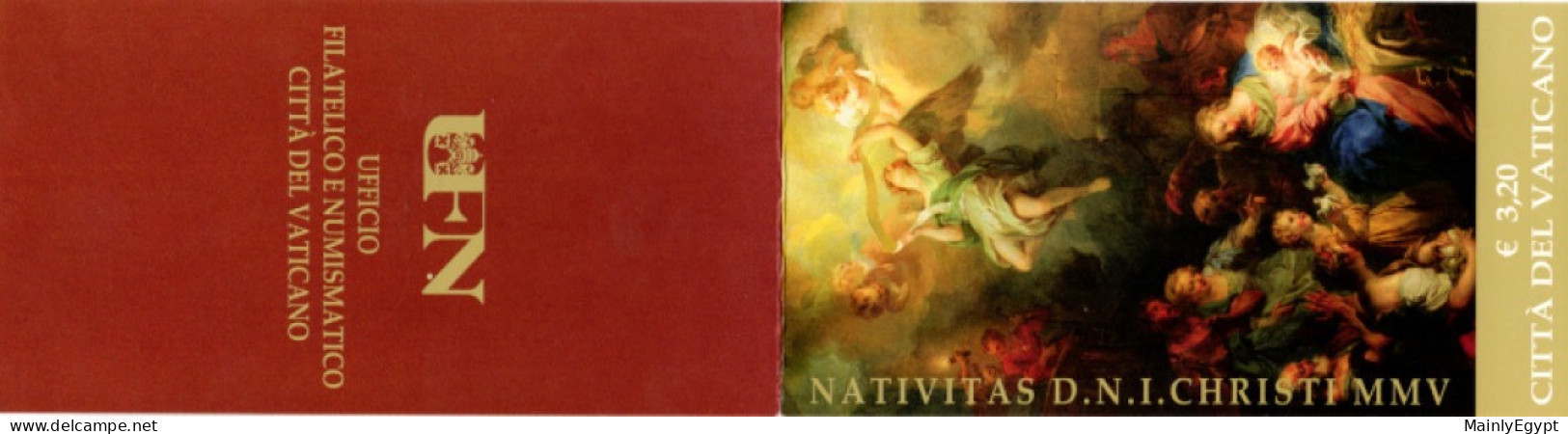VATICAN Booklet 2005 Complete, Christmas - Waiting Virgin And Child  #F154 - Postzegelboekjes