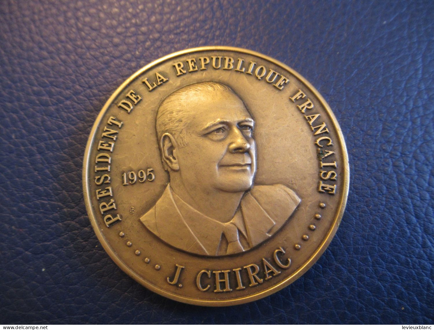 Médaille Commémorative/ J.CHIRAC  Président De La République Française/ Cinquiéme République 1958/1995        MED430 - Frankreich