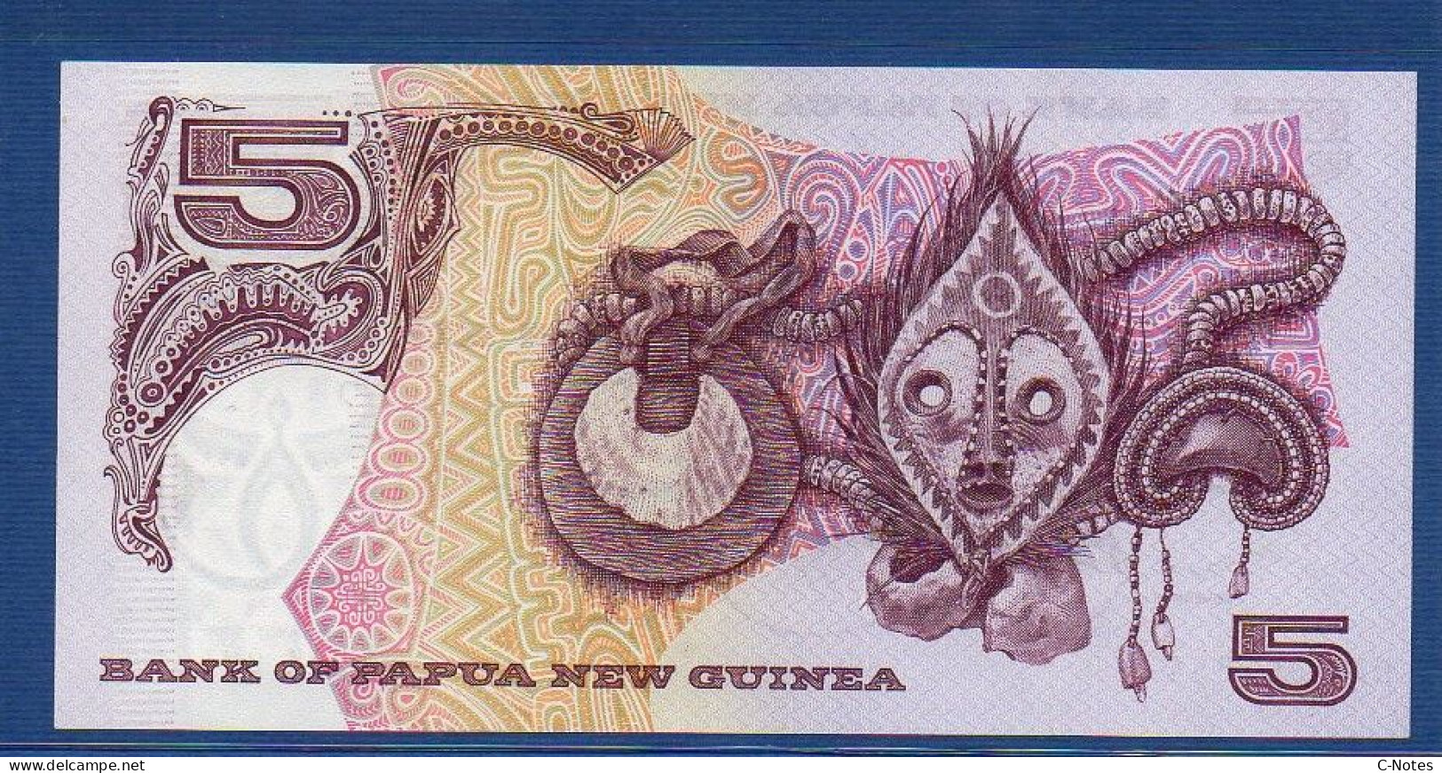 PAPUA NEW GUINEA - P. 6a – 5 KINA ND (1981-1987) UNC, S/n HAK 004854 - Papua New Guinea