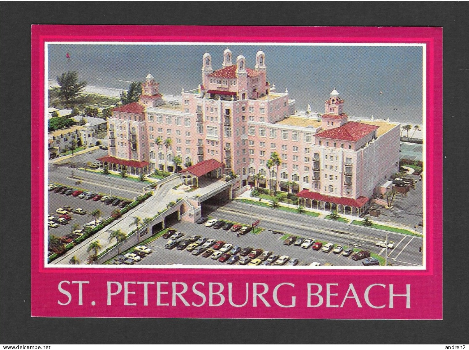 St Petersburg Beach - Florida - Don Cesar Hotel A National Historical Landmark On The Gulf Of Mexico - St Petersburg