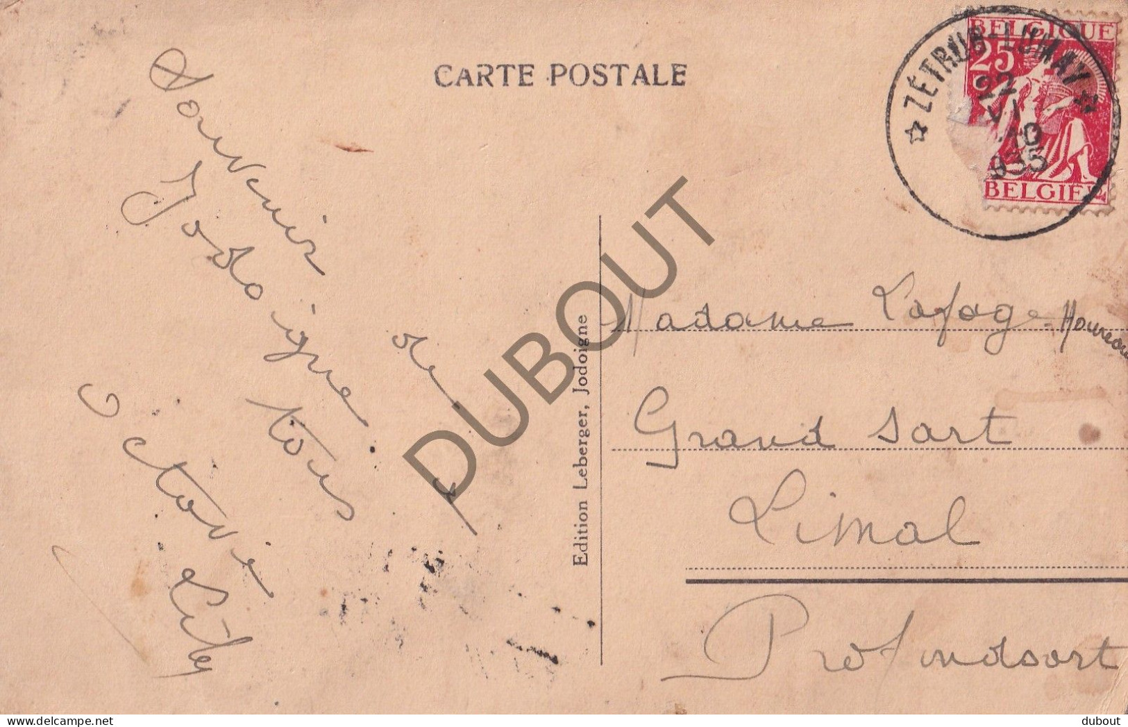 Postkaart/Carte Postale -  Geldenaken - Eglise  (C3346) - Jodoigne