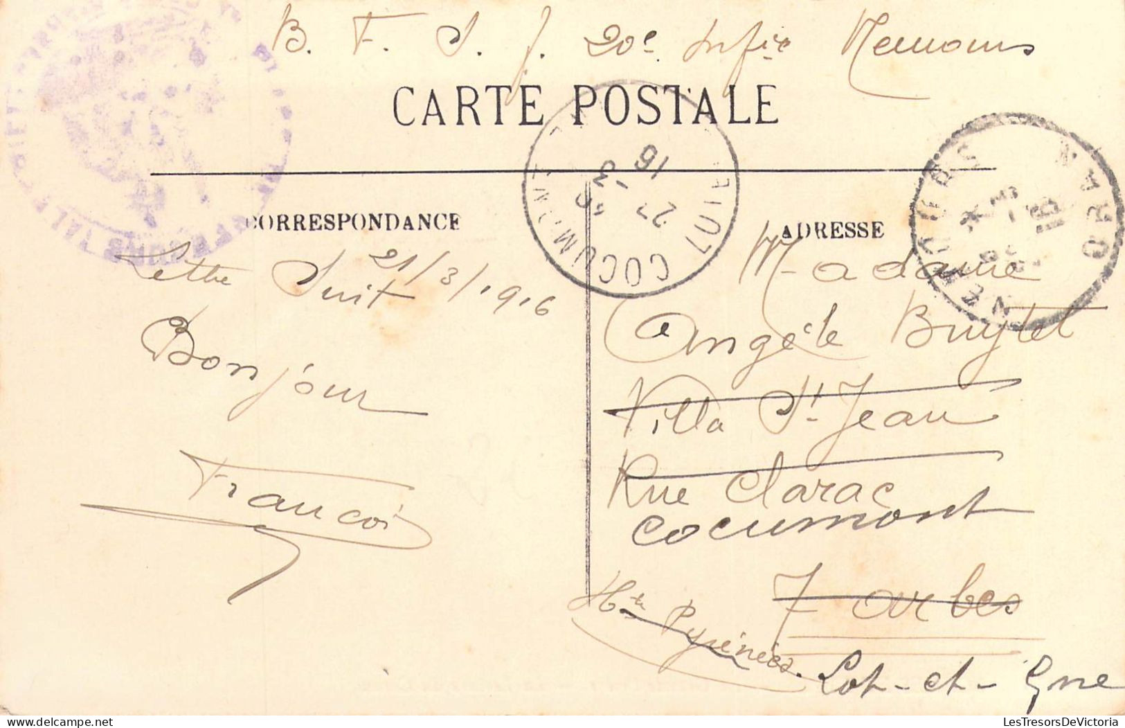 ALGERIE - Scènes Et Types - La Grande Prière - La Lecture Du Coran - Carte Postale Ancienne - Szenen