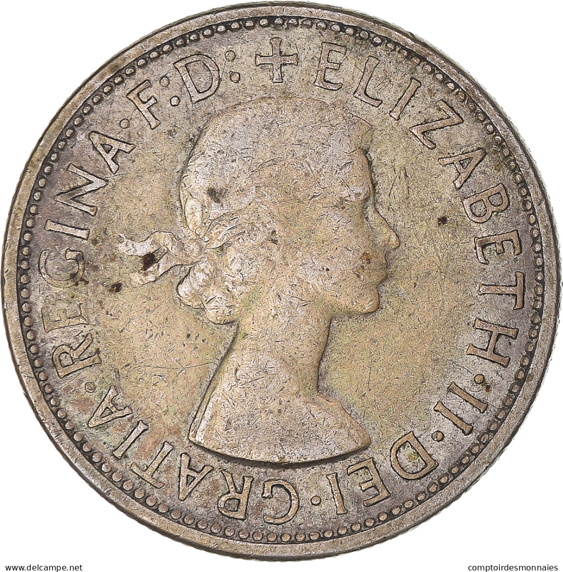 Monnaie, Australie, Elizabeth II, Florin, 1956, Melbourne, TTB+, Argent, KM:60 - Florin