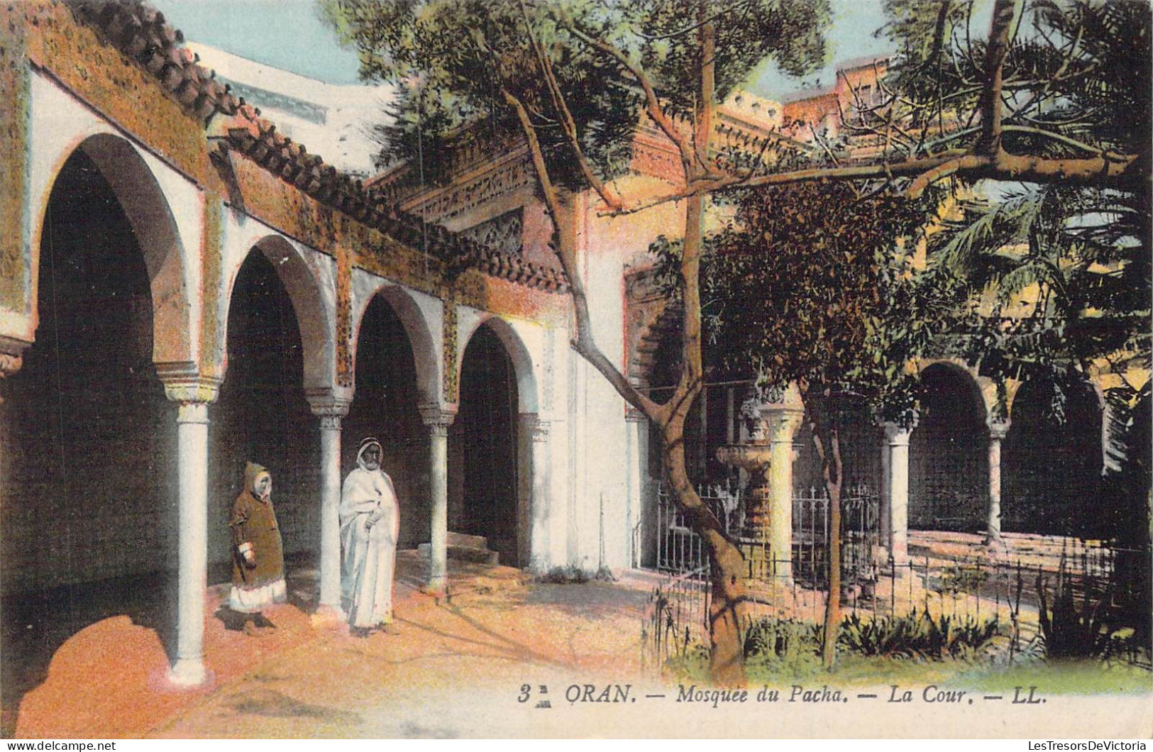 ALGERIE - Oran - Mosquée Du Pacha - La Cour - Carte Postale Ancienne - Oran