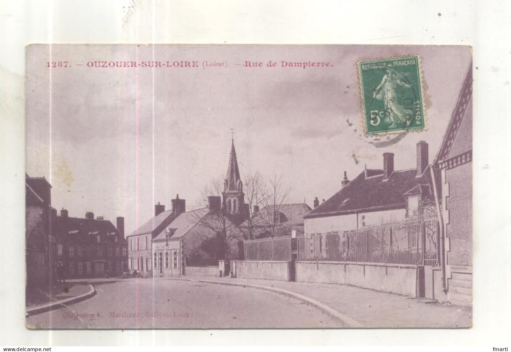 1287. Ouzouer Sur Loire, Rue De Dampierre - Ouzouer Sur Loire
