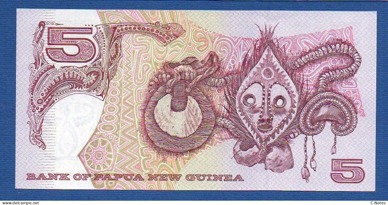 PAPUA NEW GUINEA - P.13f – 5 KINA ND (2005) UNC, S/n STK05 1550865 - Papua-Neuguinea