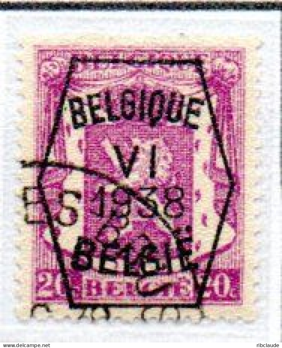 Préo Typo N°363 à 368 - Typo Precancels 1936-51 (Small Seal Of The State)