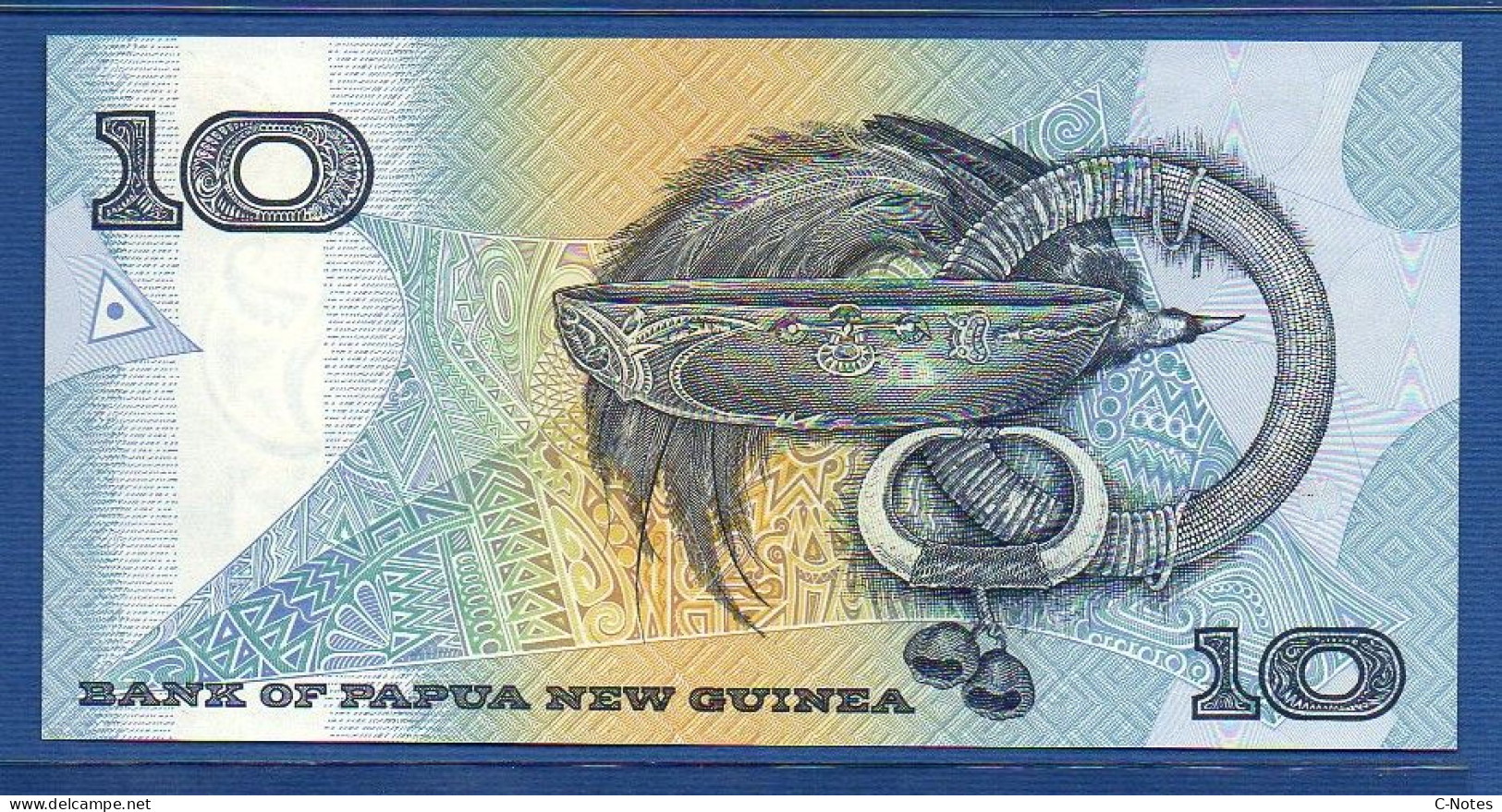 PAPUA NEW GUINEA - P.17 – 10 KINA 1998 UNC, S/n SJXXV AU030465 Commemorative Issue - Papouasie-Nouvelle-Guinée