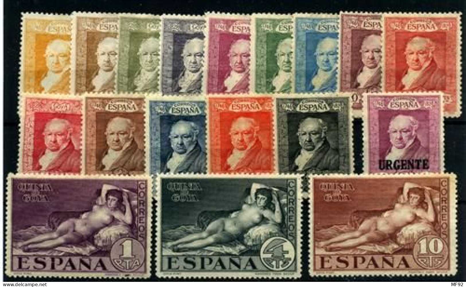 España Nº 499/516. Año 1930 - Nuevos