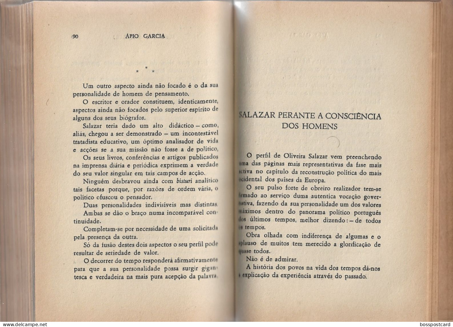 República Portuguesa - Surgiu... Salazar! Ápio Garcia Livro c/ Dedicatória a Salazar em 24/08/1949 Estado Novo Portugal