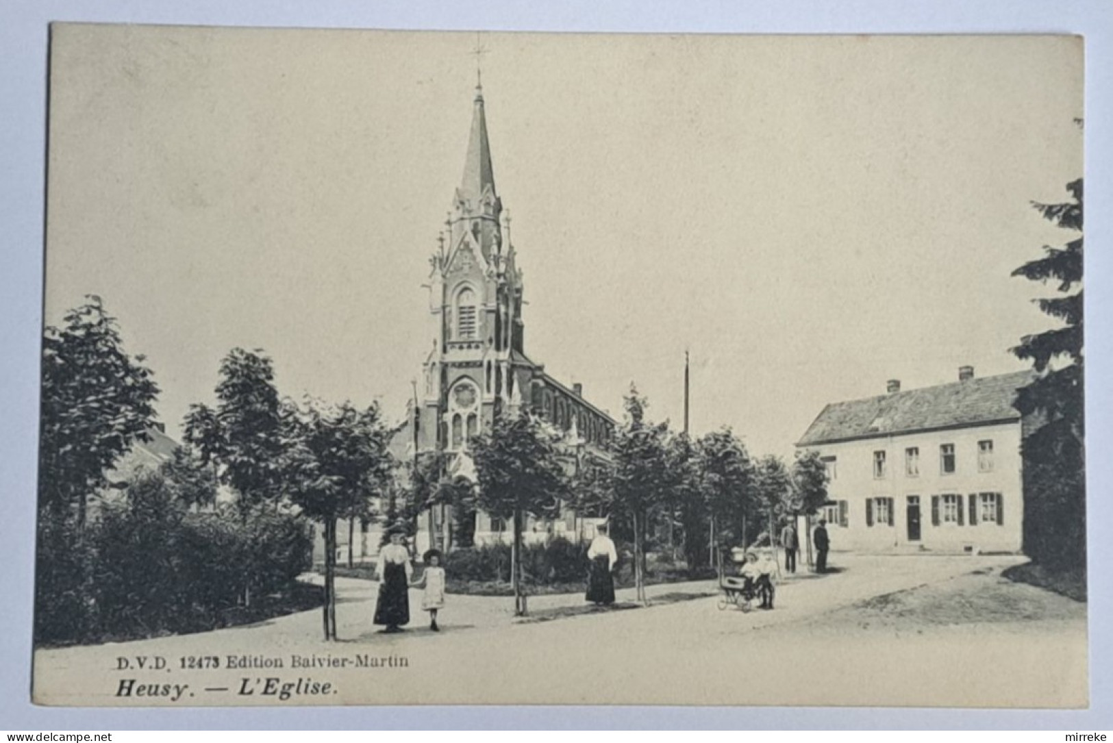 @J@  -  HEUSY  -   L'Eglise  -  Zie / Voir Scan's - Verviers